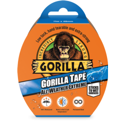 Gorilla All Weather Tape Black - 11m - STX-102839 
