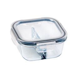 Wiltshire Square Glass Food Container - 300ml capacity - STX-102882 