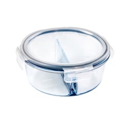 Wiltshire Round Glass Food Container - 950ml capacity - STX-102885 