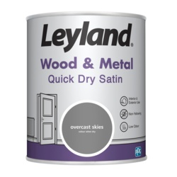 Leyland Wood & Metal Quick Dry Satin 750ml - Overcast Skie - STX-102950 