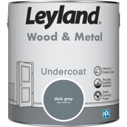 Leyland Wood & Metal Undercoat 2.5L - Dark Grey - STX-102958 