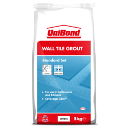 UniBond Wall Tile Grout White - 5kg - STX-103285 
