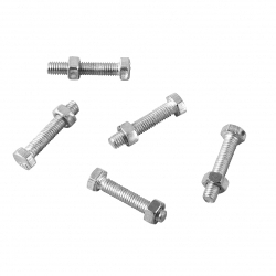 SupaFix Hex Bolt - M5 x 25mm - Zinc Plated - STX-103706 