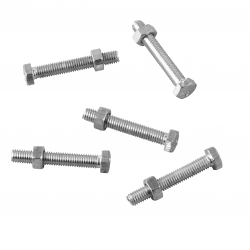 SupaFix Hex Bolt - M6 x 40mm - Zinc Plated - STX-103741 