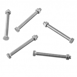 SupaFix Hex Bolt - M8 x 80mm - Zinc Plated - STX-103787 