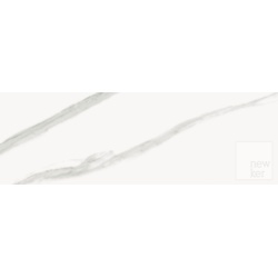 Newker Statuario Wall Tile 30 x 90cm - Gloss White 1.59m2 - STX-103957 