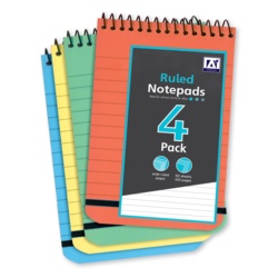Anker Medium Notepads - Pack 4 - STX-104041 