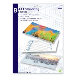 Anker Laminating Pouches - Pack 8 - STX-104051 