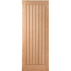 Cheshire Mouldings Budworth Oak Door - 78 x 27" - STX-104230 