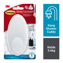 Command Shower Caddy Hanger With Water Resistant Strips - STX-104360 