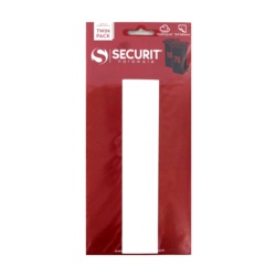 Securit White Self Adhesive Wheelie Bin Numbers Pack 2 - No 1 - STX-104460 
