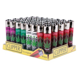 Clipper Classic Lighter Mixed Design - Display Of 40 - STX-104498 