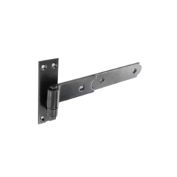 Securit Bands & Hooks - Flat Black - 250mm (10") - Pack of 2 - STX-104545 