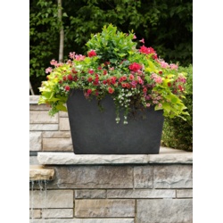 Primeur Tierra Verde Trough Planter - Pewter 50cm - STX-104557 