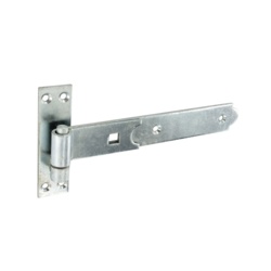 Securit Bands & Hooks - Flat Zinc Plated - 250mm (10") - Pack of 2 - STX-104601 