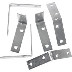 SupaFix Steel Corner Bracket - Zinc Plated - 50mm - Pack 10 - STX-104805 