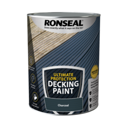 Ronseal Ultimate Protection Decking Paint 5L - Charcoal - STX-104901 