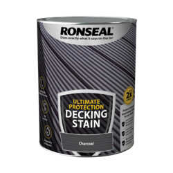 Ronseal Ultimate Protection Decking Stain 5L - Charcoal - STX-104909 