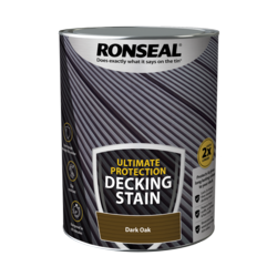 Ronseal Ultimate Protection Decking Stain 5L - Dark Oak - STX-104911 