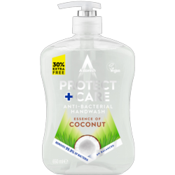 Astonish Protect + Care Anti Bacterial Handwash Essence Of Coconut - 650ml - STX-104951 