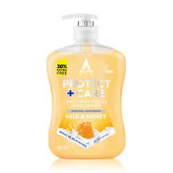 Astonish Protect + Care Anti Bacterial Handwash Milk & Honey - 650ml - STX-104955 