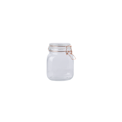 Sabichi Copper Clip Top Glass Jar - 900ml - STX-105034 