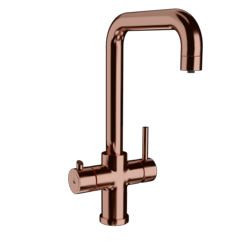 Ellsi 3 in 1 Instant Hot Water Kitchen Tap - Copper - STX-105098 