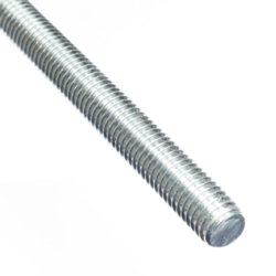 Smiths Ironmongery Zinc Plated Threaded Rod - M10 x 300mm Pack 4 - STX-105112 