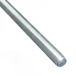 Smiths Ironmongery Zinc Plated Threaded Rod - M8x1m - STX-105115 