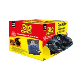 The Big Cheese Rat Killer Grain Bait - 50 x 150g - STX-105150 