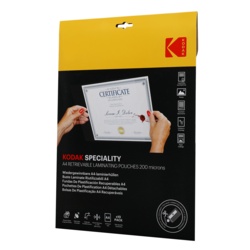 Kodak Speciality Retrievable Laminating Pouches - A4 Pack 10 - STX-105352 