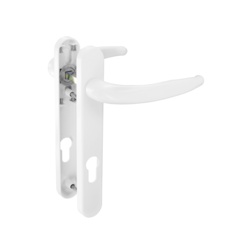 Securit UPVC Door Handle 92mm/122mm - White - STX-105371 