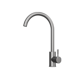 Ellsi Tivoli Kitchen Mixer Tap - Brushed Steel - STX-105376 