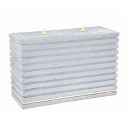 Kaemingk Rectangular Fountain - Off White - STX-105578 