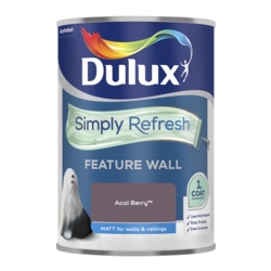 Dulux Simply Refresh One Coat Feature Wall 1.25L - Acai Berry - STX-105691 