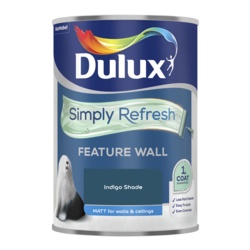 Dulux Simply Refresh One Coat Feature Wall 1.25L - Indigo Shade - STX-105693 
