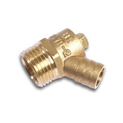 Securplumb Type B Brass Drain Off Cock - 15mm - STX-106217 
