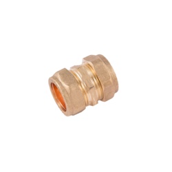 Securplumb WRAS Compression Coupling - 15mm Pack 10 - STX-106243 