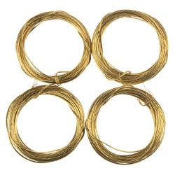 SupaFix Brass Picture Wire Coil Pack 10 - 3.5M - STX-107019 