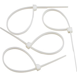 SupaLec Cable Ties - 4.8mm x 160mm - White - STX-108118 