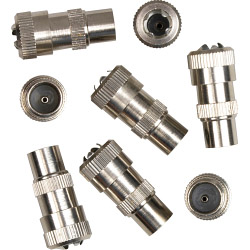 SupaLec Coaxial Male Plug - Metal - STX-108311 