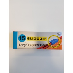 Tidyz Large Resealable Freezer Bags - Roll of 15 - STX-132510 