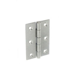 Securit 5050 Steel Narrow Butt Hinges Self colour - 50mm Pack 20 - STX-135960 