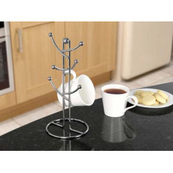 SupaHome Mug Tree - 6 cup - STX-137920 