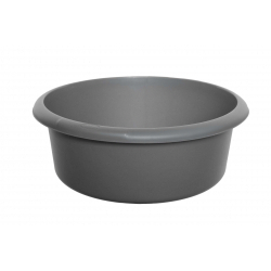 Whitefurze Large Round Bowl - Black - STX-149696 