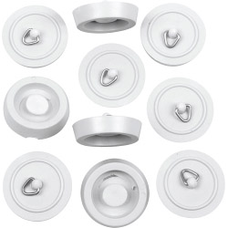 SupaFix Sink Bath Plugs - 44mm - White Chrome - STX-152488 