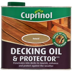 Cuprinol Decking Oil & Protector - 2.5L Natural - STX-155409 