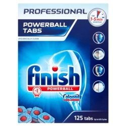 Finish Powerball Dishwasher Tablets - 125 Pack - STX-155690 