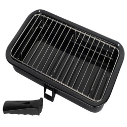 Pendeford Vitreous Enamel Bakeware Grill pan with Tray - 28 x 23cm - STX-166103 