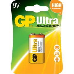 GP Ultra Alkaline Battery 9v - STX-179557 